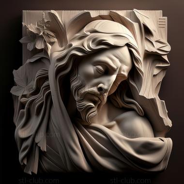 3D model st jesus (STL)